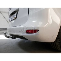 Фаркоп Galia оцинкованный для Opel Zafira C универсал 2012-2020. Быстросъемный крюк. Артикул O062C