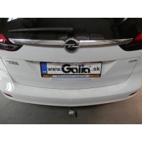 Фаркоп Galia оцинкованный для Opel Zafira C универсал 2012-2020. Быстросъемный крюк. Артикул O062C