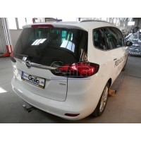 Фаркоп Galia оцинкованный для Opel Zafira C универсал 2012-2020. Быстросъемный крюк. Артикул O062C