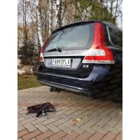 Фаркоп Auto-Hak для Volvo V70 III универсал 2007-2016. Быстросъемный крюк. Артикул L 20A