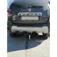 Фаркоп Bizon для Renault Duster I до рестайлинга 2010-2015. Быстросъемный крюк. Артикул FA 0170-E