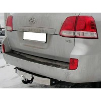 Фаркоп Bosal для Toyota Land Cruiser 200 2007-2020. (с декор. пластиной). Артикул 3072-AL