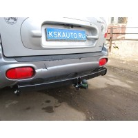 Фаркоп Лидер-Плюс для Hyundai Santa Fe I Classic (ТагАЗ) 2001-2013. Артикул H205-A