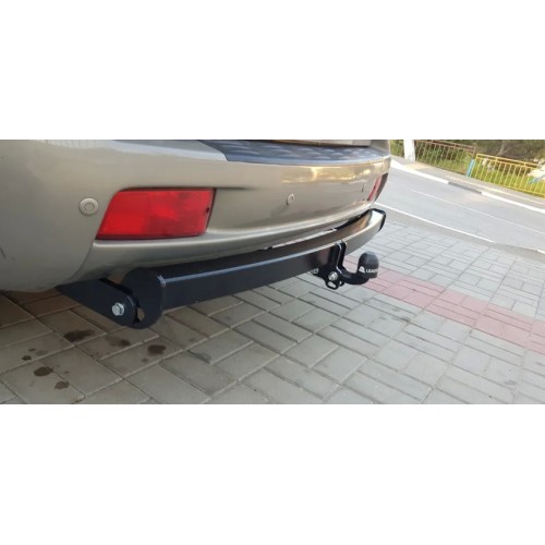 Фаркоп Лидер-Плюс для Hyundai Santa Fe I Classic (ТагАЗ) 2001-2013. Артикул H205-A