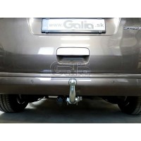 Фаркоп Galia оцинкованный для Peugeot Expert III 2016-2020. Быстросъемный крюк. Артикул C072C