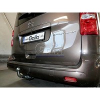 Фаркоп Galia оцинкованный для Peugeot Expert III 2016-2020. Быстросъемный крюк. Артикул C072C