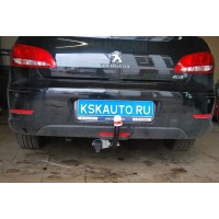 Фаркоп Трейлер для Peugeot 408 седан 2012-2020. Артикул 9520