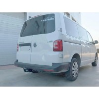 Фаркоп Aragon (быстросъемный крюк, горизонтальное крепление) для Volkswagen Caravelle T5 2003-2015.. Артикул E6706DS