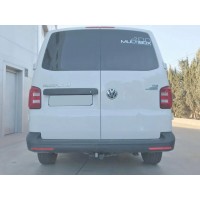 Фаркоп Aragon (быстросъемный крюк, горизонтальное крепление) для Volkswagen Caravelle T5 2003-2015.. Артикул E6706DS