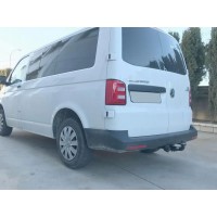 Фаркоп Aragon (быстросъемный крюк, горизонтальное крепление) для Volkswagen Caravelle T5 2003-2015.. Артикул E6706DS