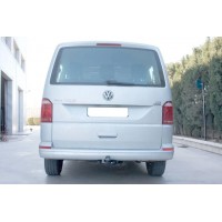 Фаркоп Aragon (быстросъемный крюк, горизонтальное крепление) для Volkswagen Caravelle T5 2003-2015.. Артикул E6706DS