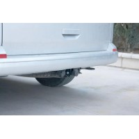Фаркоп Aragon (быстросъемный крюк, горизонтальное крепление) для Volkswagen Caravelle T5 2003-2015.. Артикул E6706DS