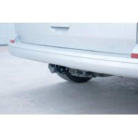 Фаркоп Aragon (быстросъемный крюк, горизонтальное крепление) для Volkswagen Caravelle T5 2003-2015.. Артикул E6706DS