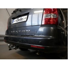 Фаркоп Galia оцинкованный для SsangYong Rexton II 2006-2012. Быстросъемный крюк. Артикул S109C