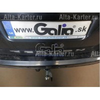 Фаркоп Galia оцинкованный для SsangYong Rexton II 2006-2012. Быстросъемный крюк. Артикул S109C