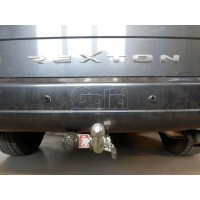 Фаркоп Galia оцинкованный для SsangYong Rexton II 2006-2012. Быстросъемный крюк. Артикул S109C