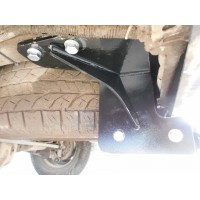 Фаркоп Лидер-Плюс для SsangYong Actyon Sports 2006-2012. Фланцевое крепление. Артикул S208-FC