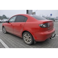 Фаркоп Лидер-Плюс для Mazda 3 I хэтчбек, седан 2004-2008. Артикул M303-A
