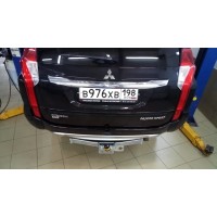 Фаркоп Мотодор для Mitsubishi Pajero Sport II 2008-2016. Фланцевое крепление. Артикул 91311-FE