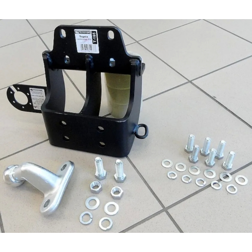 Фаркоп Steinhof для Toyota Land Cruiser Prado 120 3-дв. 2003-2009. Фланцевое крепление. Артикул T-165