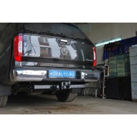 Фаркоп Brink (Thule) для Nissan NP300 2014-2020. Фланцевое крепление. Артикул 658300