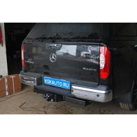 Фаркоп Brink (Thule) для Nissan NP300 2014-2020. Фланцевое крепление. Артикул 658300