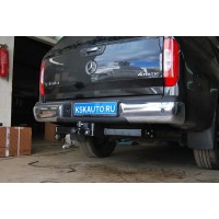Фаркоп Brink (Thule) для Nissan NP300 2014-2020. Фланцевое крепление. Артикул 658300
