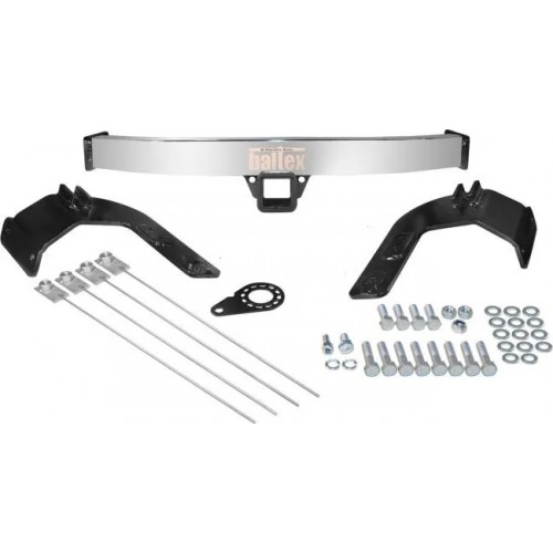 Балка фаркопа Baltex для Toyota Land Cruiser 200 2007-2020 под квадрат 50х50 с нержавеющей накладкой. Артикул 249454