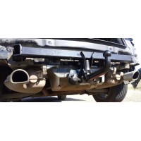 Фаркоп Westfalia для Audi Q5 (вкл. гибридные; S-Line) 2008-2017. Быстросъемный крюк. Артикул 327068600001