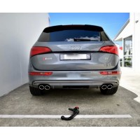 Фаркоп Westfalia для Audi Q5 (вкл. гибридные; S-Line) 2008-2017. Быстросъемный крюк. Артикул 327068600001