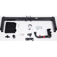 Фаркоп Westfalia для Audi Q5 (вкл. гибридные; S-Line) 2008-2017. Быстросъемный крюк. Артикул 327068600001