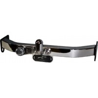 Фаркоп Baltex для Lexus LX 570 2008-2020. (с декор. накладкой и фонарем) Фланцевое крепление. Артикул Y-20FL