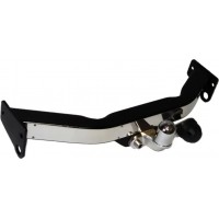 Фаркоп Baltex для Toyota Land Cruiser 100 GX 1998-2007. (с декор. пластиной) Фланцевое крепление. Артикул Y-09a