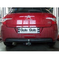 Фаркоп Galia оцинкованный для Peugeot 308 I хэтчбек 5-дв. 2007-2012. Быстросъемный крюк. Артикул C038C