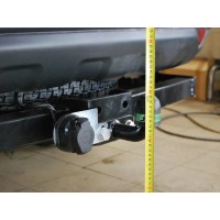 Фаркоп Лидер-Плюс для Mitsubishi Pajero Sport II 2008-2016. Фланцевое крепление. Артикул M115-FC