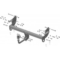 Фаркоп Мотодор для Mitsubishi Pajero IV АКПП 2006-2020. Артикул 91310-A