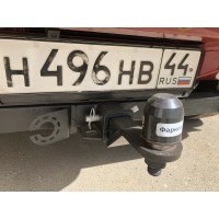 Фаркоп Bizon для Suzuki Grand Vitara II 3-дв. 2005-2016. Быстросъемный крюк. Артикул FA 0852-E