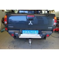 Фаркоп Bizon для Mitsubishi L200 IV 2006-2015. Быстросъемный крюк. Артикул FA 0648-E